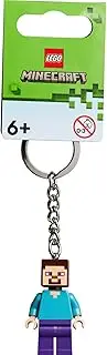 [LEGO] Steve Keychain (854243), multicoloured, Steve Schlüsselanhänger 9 cm, Multicoloured, Steve Schlüsselanhänger 9 cm