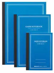 Itoya Profolio Oasis Lined Notebook in Sky - A6 - 4.1x5.8"- 80 Sheets- 1 Piece