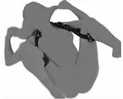 Easy Access Portable Thigh Restraint Sling for Fetish Sex Bondage Unisex