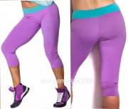 ZUMBA Galaxy Capri Leggings Ultra-Flattering!! Yoga-Cycle-Running S M L XL XXL