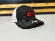 UGA Georgia Bulldogs Richardson 112 Leather Patch SnapBack Hat