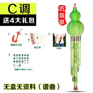 葫蘆絲 初學 葫蘆絲膠木c調 降b調學生耐用成人樂器 悠悅 【CM1829】