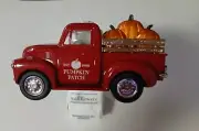 BATH & BODY WORKS FALL RED TRUCK WALLFLOWER PLUG-IN DIFFUSER PUMPKIN PATCH NEW