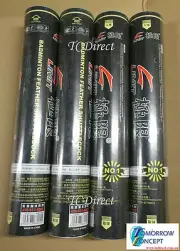 2 Dozen LIMIT No. 1 Badminton Shuttlecocks Feather