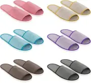 Slippers for Men, Women - Bulk Open Toe Slides Travel Hotel Guest Home Spa Lot