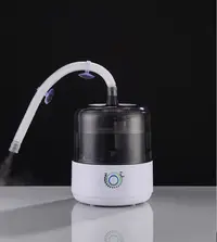 在飛比找松果購物優惠-110V220V伏電壓空氣加溼器霧化加濕器2.8L七彩燈噴霧