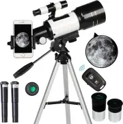 Telescope for Adults Astronomy 70mm Aperture Refractor Telescopes (15X-150X)