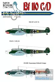 ECL72118 1:72 Eagle Editions Bf 110 C/D #72118