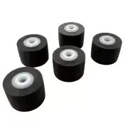5pcs 9x7x6x1.5mm Pinch Rollers Rubber Rings For Cassette Tape Deck Recorder Part