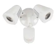 LEDLux Alert 2 Light Floodlight in White with Sensor