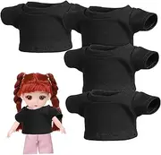 SUPVOX 4 Pcs Bear T Shirts for Stuffed Animals Short Sleeve Knitted Doll Clothes Comfortable Breathable Machine Washable for Various