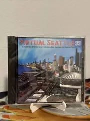 NEW VIRTUAL SEATTLE 99 -3D SCREEN SAVER INTERACTIVE MAP -CD ROM FOR PC & MAC