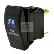 Jaylec SW8386 Rocker Switch On/Off 12/24V LED Light Bar Symbol
