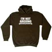 Im Not Arguing Im Simply Explaining - Funny Novelty Hoodies Hoodie
