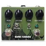 Wren and Cuff Super Russian Tall Font Plus Germanium Buffer-Boost Effects Pedal