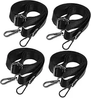 OATIPHO Nylon Horse Blanket Leg Straps 4pcs Set Elastic Adjustable for Comfortable Fit