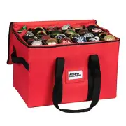Christmas Ornament Storage Container - With Individual Trays - Tear Resistant