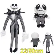 The Nightmare Before Christmas Skull Jack Skellington Plush Toy Xmas Kids Gift