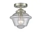 Innovations Lighting 284 Small Oxford Small Oxford 8"W Semi-Flush - Nickel