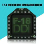 F/A-18C DPI PC USB Cockpit flight Simulator DDI meter For DCS Falcon BMS