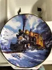 Royal Doulton Collector Plate - Nicolas Trudgian - Winter On Marshall Pass