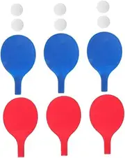 Boys and Girls Pong Set 3 Pack Paddles Balls Butterfly Table Tennis Racket for Skill Development Fun