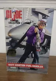 1997 Kenner GI Joe Classic Collection Navy Aviation Fuel Handler "Grape" NOS