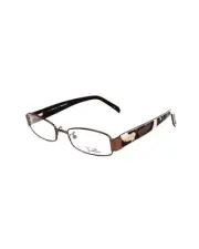 Emilio Pucci EP21362 Eyeglasses Brown Rectangle Frames Women