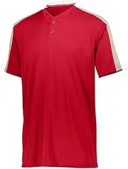 [Augusta Sportswear] Augusta 1557 Power Plus Jersey 2.0 Red/White/Silver Grey S