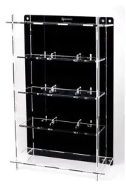 Atlantic Display Cases 1:18 Scale Multicase for 1:18 scale 4 cars (4x1)
