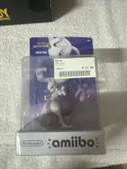 Nintendo Amiibo Super Smash Bros. Pokemon Mewtwo Factory Sealed 1st Print