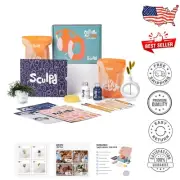 Waterproof Air Dry Clay Pottery Kit for 2: Sculpting Tools & Tutorials Included