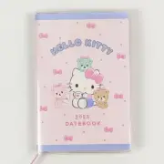 Japan Made Sanrio Hello Kitty 2025 9x13cm Pocket Diary Schedule Book (Thin)