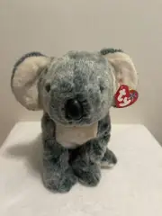 TY Beanie Buddies Eucalyptus the Koala Gray 12" Plush Toy NEW WITH TAGS vintage