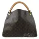 【9成新】茱麗葉精品 Louis Vuitton LV M40249 經典花紋手工單柄肩背包現金價$26,800