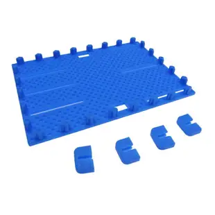 【優選百貨】六桿板 塑料底板 小車底盤DIY 玩具模型拼裝積木 桌臺板 插件板[DIY]