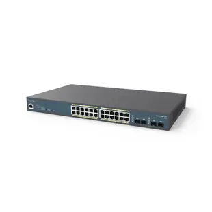 EnGenius EWS7928P-FIT 24埠 240W Gigabit PoE 網路交換器