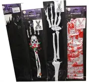 Halloween Long Gloves Witch, Skeleton, DOD, Bloody Costume Reusable Accesories