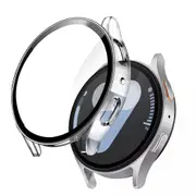 Clear For Samsung Galaxy Watch 7 Case Screen Protector Clear 40mm Cover