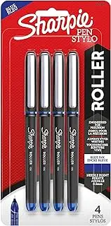 SHARPIE, SAN2093197, Rollerball Pens, 4 / Pack