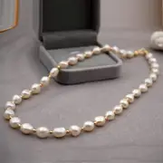 Natural freshwater pearls beaded pearls made of high quality jewelry necklace 316 stainless steel accessories. Type 1 45cm