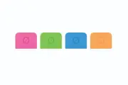 Rode Colours 3 set of 4 Windshields, Rings & Tags - for Wireless GO, GO II