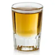 Display Faux Food Prop Tequila Gold Double Shot