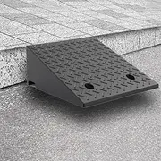 MAEEHDNKM Portable Wheelchair Ramp, Heavy Duty Rubber Driveway Curb Ramps, Non-Slip Threshold Ramp Shed Ramps, Loading Ramp for Dock Warehouse Garage Trailer(50x50x20cm)