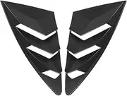Side Window Louvers Compatible for Subaru BRZ Scion FR-S Compatible for Toyota GT86 2013-2020 Windshield Sun Shade Cover Matte Black
