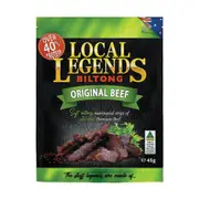 Local Legends Biltong Original Beef 45g x 15