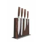BOKER Core Style 5 Piece Walnut Knife Block Set
