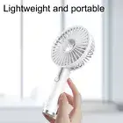 Portable Fan Reusable Usb Rechargeable School Student Mini Fan Detachable