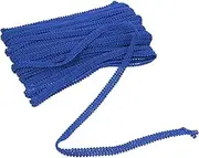 MINAOLULUS 1Roll Wavy Lace Curtain Fringe Trim Yards DIY Decorative Sewing Accessory for Home Decor Garment Crafts Costumes High Grade for Cushions and Throws