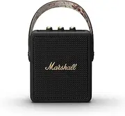 Marshall Stockwell Portable Bluetooth Speaker (Black and Brass)